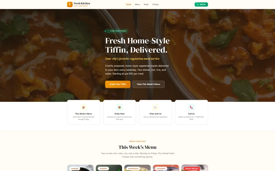 A kitchen that takes its own orders